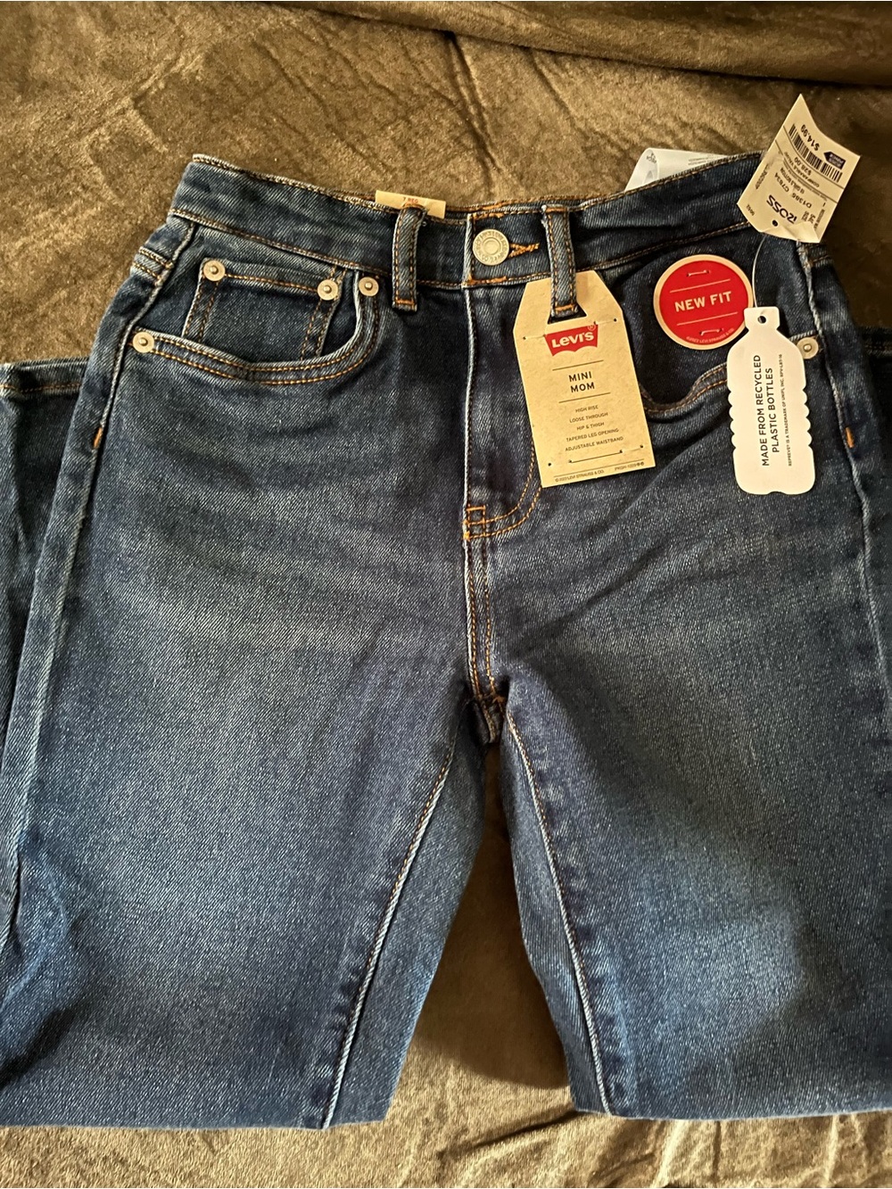 Levi’s Girls Sz. 7 Regular Mini Mom Jeans
